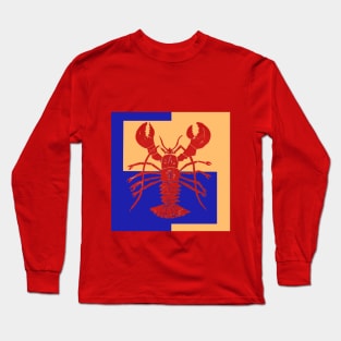 Lobster Designer Block Long Sleeve T-Shirt